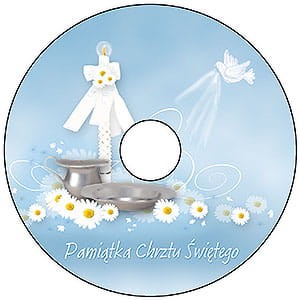 Płyta DVD - Chrzest - wzór CH 5007