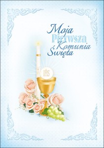 Okładki do pudełka DVD - Pierwsza Komunia Święta - wzór PK-6010