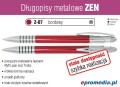 Długopisy metalowe ZEN z grawerem - kolor Z-07 bordowy