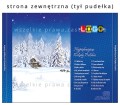 Płyty z kolędami w pudełku CD-BOX - inlay strona zewnętrzna - wzór BK-453
