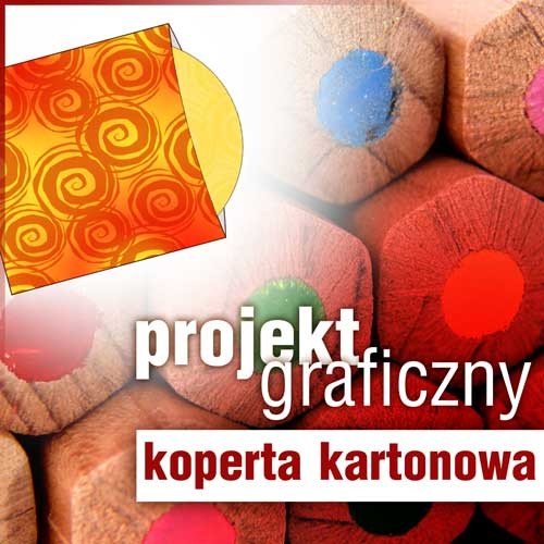 Projekt graficzny - koperta kartonowa do płyt
