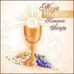 Koperta kartonowa - Pierwsza Komunia Święta - wzór PK 6012