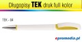 Długopisy TEK z nadrukiem cyfrowym UV FULL KOLOR - kolorystyka TEK 04