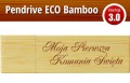 Pendrive okolicznościowy drewniany - Pierwsza Komunia Święta - PK 6012 EKO BAMBOO
