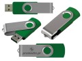 Pendrive Twister - kolor obudowy zielony