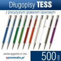 Długopisy metalowe TESS z grawerem - ATRAKCYJNA CENA