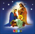 Płyty z kolędami w pudełku CD-BOX - okładka - wzór BK-074