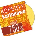 Koperty kartonowe - pakiet 750 szt.