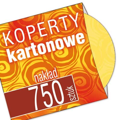 Koperta kartonowa, druk full kolor - 750 szt.