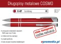 Długopisy metalowe COSMO z grawerem - kolor C-07 bordowy