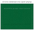 Płyty z kolędami w pudełku CD-BOX - inlay strona wewnętrzna (pod płytą) - wzór BK-341