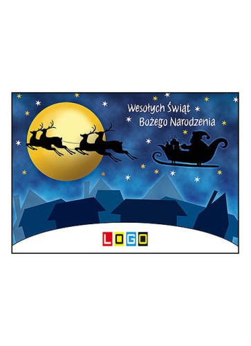 kartki świąteczne BZ1-268 awers