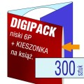 Digipacki 6P z KIESZONKĄ na książeczkę - 300 szt.