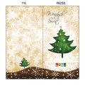 kartki świąteczne bn3-009 strony zewnętrzne - TYŁ / PRZÓD