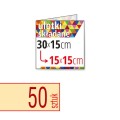 Ulotki składane 30x15 cm do 15x15 cm w atrakcyjnej niskiej cenie