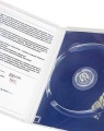 pudełko plastikowe DVD-BOX clear - do płyt CD, DVD