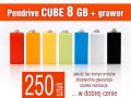Pendrive CUBE 8 GB z grawerem - komplet 250 szt.