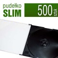 pudełko plastikowe SLIM do płyt CD, DVD
