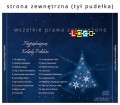 Płyty z kolędami w pudełku CD-BOX - inlay strona zewnętrzna - wzór BK-008