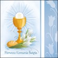 Opakowania okolicznościowe na płyty - Koperta kartonowa -- Pierwsza Komunia Święta - PK 6007 KK