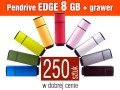 Pendrive EDGE 8 GB z grawerem - komplet 250 szt.
