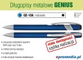 Długopisy metalowe GENIUS z grawerem - kolor GE-10A niebieski