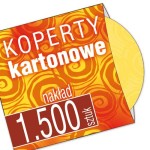 Koperty kartonowe - pakiet 1.500 szt.