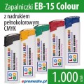 zapalniczki_EB 15 COLOUR z nadrukiem pełnokolorowym
