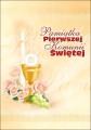 Opakowania okolicznościowe na pendrive i płyty - okładki do pudełka DVD  - Pierwsza Komunia Święta - PK 6009