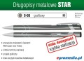 Długopisy metalowe STAR z grawerem laserowym - kolor S-03 grafitowy