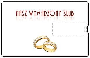 Pendrive okolicznościowy - Ślub,Wesele - SL 7005 PCC - awers