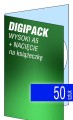 Digipacki WYSOKI A5 - jednołamowe, na 1 płytę + NACIĘCIE na książeczkę - druk cyfrowy pełnokolorowy - 50 szt.