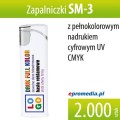 zapalniczki SM-3 z nadrukiem pełnokolorowym CMYK