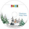 Płyty z kolędami w kopercie kartonowej - BK-021 - nadruk na płycie z LOGO