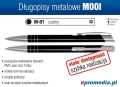 Długopisy metalowe MOOI z grawerem laserowym - kolor M-01 czarny
