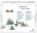 Płyty z kolędami w pudełku CD-BOX - inlay strona zewnętrzna - wzór BK-021