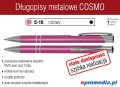 Długopisy metalowe COSMO z grawerem - kolor C-16 różowy