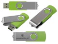 Pendrive Twister - kolor obudowy jasnozielony