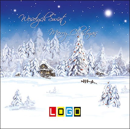 Płyty z kolędami w pudełku CD-BOX - okładka - wzór BK-453