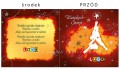 Płyty z kolędami w pudełku CD-BOX - okładka - wzór BK-345