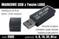 Pendrive EDGE 16 GB z grawerem - kolor czarny