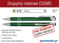 Długopisy metalowe COSMO z grawerem - kolor C-12 zielony