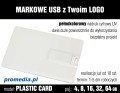 Pendrive Goodram PLASTIC CREDIT CARD 4 GB z nadrukiem pełnokolorowym CMYK
