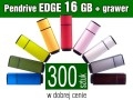 Pendrive EDGE 16 GB z grawerem - komplet 300 szt.
