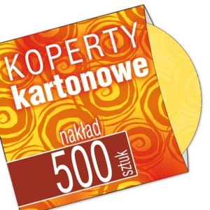 Koperty kartonowe - pakiet 500 szt.