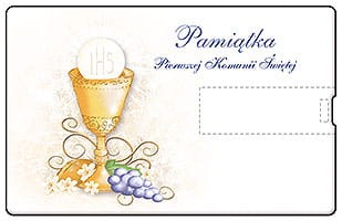 Pendrive okolicznościowy - Pierwsza Komunia Święta - PK 6015 PCC - rewers (drukowany przy wyborze opcji druku dwustronnego)