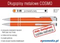 Długopisy metalowe COSMO z grawerem - kolor C-05 pomarańczowy