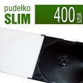 pudełko plastikowe SLIM do płyt CD, DVD