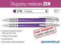 Długopisy metalowe ZEN z grawerem - kolor Z-19 fioletowy