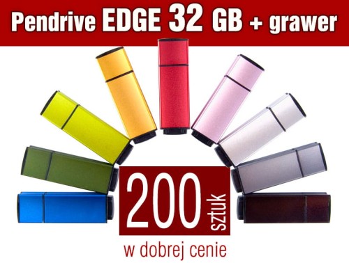 Pendrive EDGE 32 GB z grawerem - komplet 200 szt.